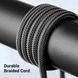 Аудіокабель UGREEN 3.5mm TRS to Dual 6.35mm TS Audio Cable 1m (Gray) UGR-10613 фото 6