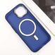 Чехол TPU+PC Lily with MagSafe для Apple iPhone 15 (6.1") Deep Navy 214-03585 фото 4