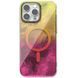 Чохол TPU Shiny Mountain (MagFit) для Apple iPhone 12 Pro Max (6.7") Yellow / Pink 555-02925 фото 1