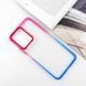 Чохол TPU+PC Fresh sip series для Xiaomi Redmi Note 12 4G Синій / Рожевий 777-06607 фото 2