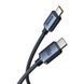 Кабель Baseus Crystal Shine Series Fast Charging Data Cable Type-C to Type-C 100W 1.2m Black CAJY000601 фото 1