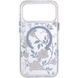 TPU+PC чохол Clear Garden with MagSafe для Apple iPhone 17 Pro (6.3") White Gardenia 777-08197 фото 3