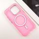 Чехол TPU+PC Lily with MagSafe для Apple iPhone 12 Pro Max (6.7") Light Pink 214-03635 фото 4