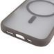 TPU+PC чохол Metal Buttons with MagSafe для Apple iPhone 17 (6.3") Grey 777-08229 фото 5