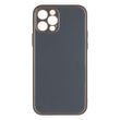 Чохол Leather Gold with Frame для iPhone 12 Pro Grey 207-00363 фото