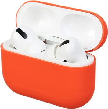 Силиконовый чехол для наушников AirPods Pro Dark Orange 203-00051 фото