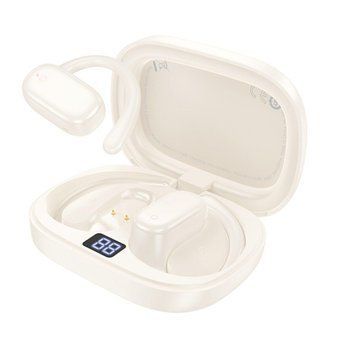 Беспроводные наушники BOROFONE BW73 Lucky Open True Wireless BT headset Milky White 656-01603 фото