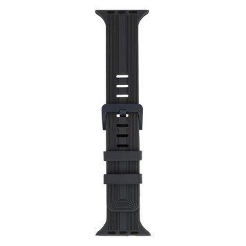 Ремешок для Apple Watch Band Silicone Shine 42/44/45/49mm Dark Grey 212-02072 фото