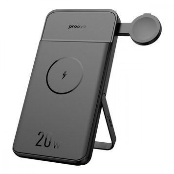 Power Bank/Беспроводной ЗП Proove Power Stand 2 in 1 20W 10000mAh Black PBPS20030001 фото