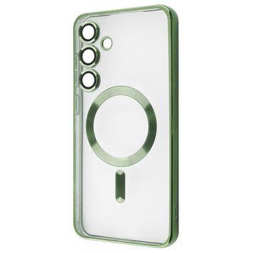 Чехол WAVE Metal Color Case with Magnetic Ring для Samsung Galaxy S25 FE Dark green 656-08017 фото