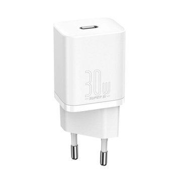 Сетевое зарядное устройство Baseus Super Si quick charger IC 30W EU White 656-01317 фото