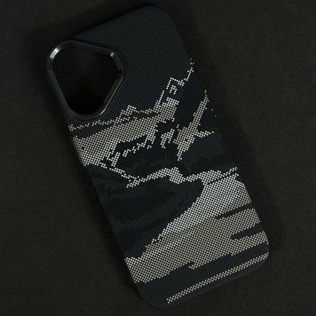 Чехол Elite Carbon Matte BOX Magnetic для iPhone 17 Print Grey 208-06359 фото