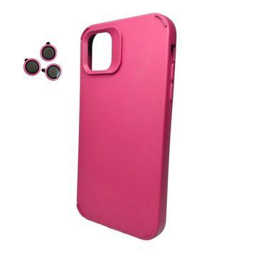 Чохол Silky Cam Protect для iPhone 12/12 Pro Deep Red 666-02278 фото
