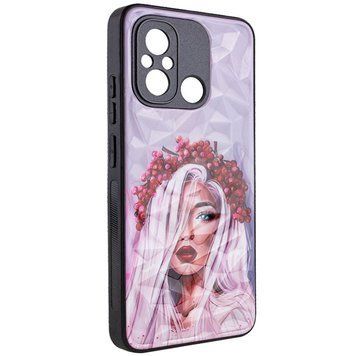TPU+PC чохол Prisma Ladies для Xiaomi Redmi 12C / Poco C55 Ukrainian Girl 777-07407 фото