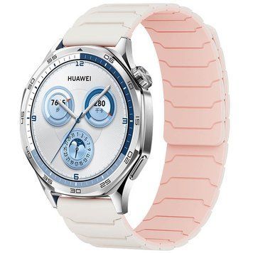 Ремінець Dual-color Magnetic для Smart Watch 22mm Starlight / Pink Sand 212-01740 фото