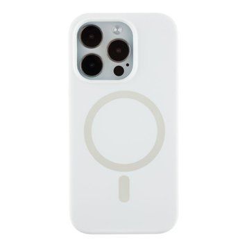 Чехол Glow Silicone Case with Magsafe для iPhone 14 Pro White 214-03908 фото