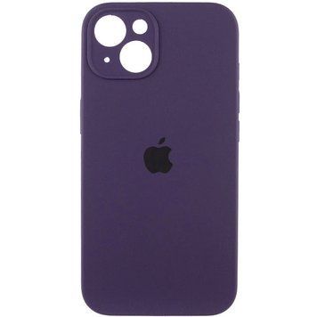 Чохол Silicone Case Full Size with Frame для iPhone 15 Plus Elderberry 208-05064 фото