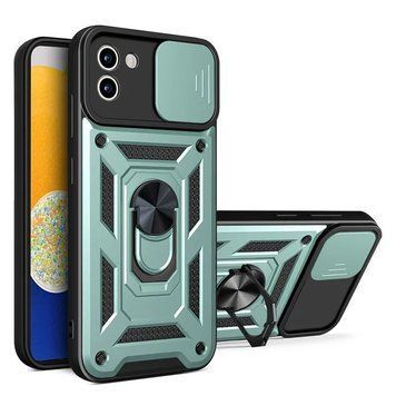 Ударопрочный чехол Camshield Serge Ring для Samsung Galaxy A03 Green 777-04607 фото