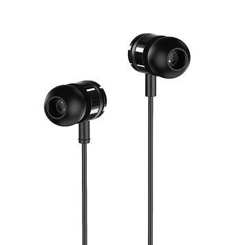 Навушники дротові BOROFONE BM31 (3.5mm) Black 6931474704313 фото