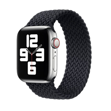 Плетений монобраслет для Apple Watch 42/44/45/49 mm Чорний 212-00188 фото