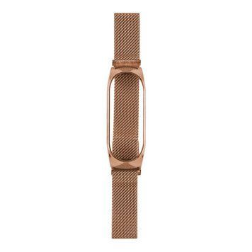 Ремешок для Xiaomi Mi Band 5/6 Milanese Loop Rose Gold 212-02522 фото