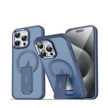 Чехол для смартфона Magnetic Stand для iPhone 15 Pro Blue 666-01932 фото