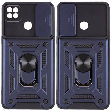 Ударопрочный чехол Camshield Serge Ring для Xiaomi Redmi 9C / Redmi 10A Blue 777-04684 фото