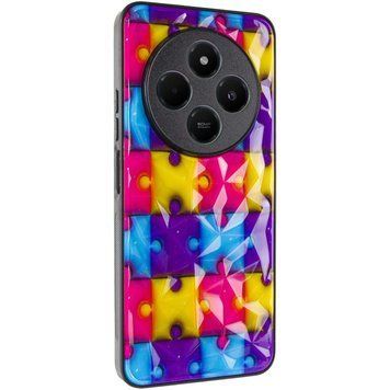 Чехол TPU+PC Prisma Fluffie для Xiaomi Redmi Note 13 Pro 4G / Poco M6 Pro 4G Puzzle 777-03980 фото