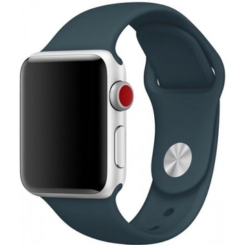 Силіконовий ремінець для Apple Watch 42/44/45/49 мм Cosmos Blue 212-00657 фото