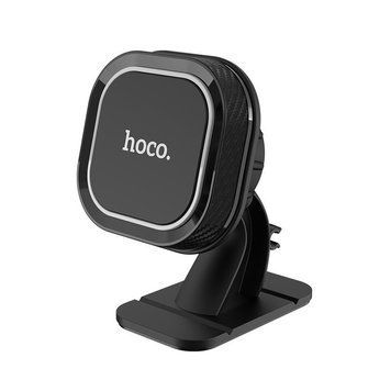 Автотримач для телефона HOCO CA53 Intelligent dashboard in-car holder Black+Gray 6931474707536 фото