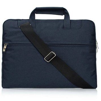 Сумка для ноутбуку Denim with Straps 13/14.2'' Navy Blue 656-03649 фото