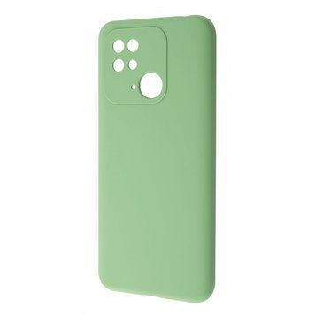Чехол WAVE Full Silicone Cover для Xiaomi Redmi 10C Mint gum 656-07409 фото