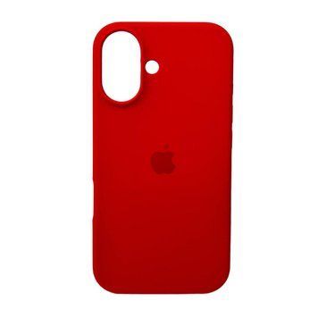 Силиконовый чехол для iPhone 16 Red 666-01183 фото
