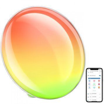 Настільний світильник SAL-010B Bluetooth USB interface with app white 656-03717 фото