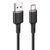 Кабель ACEFAST C2-04 USB to Type-C 3A, 1.2m, silicone, zinc connectors, Black 6974316280767 фото
