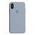 Силиконовый чехол для iPhone X/XS Mist Blue 208-00114 фото