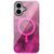 Чохол TPU Shiny Mountain (MagFit) для Apple iPhone 16 (6.1") Pink 555-02876 фото