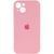 Силиконовый чехол с закрытой камерой для iPhone 13 Pink 208-00732 фото