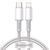 Кабель Baseus High Density Braided Type-C to Lightning PD 20W (2m) White CATLGD-A02 фото