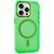 Чохол TPU+PC Lily with MagSafe для Apple iPhone 12 Pro Max (6.7") Neon Green 214-03636 фото