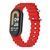 Ремінець для Xiaomi Mi Band 8/9/10 Ocean band Red 212-02622 фото