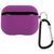 Силиконовый футляр с микрофиброй для наушников Airpods 4 Grape 203-00378 фото