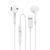 Наушники Denmen DR10 Lightning (Bluetooth) White 221-00044 фото