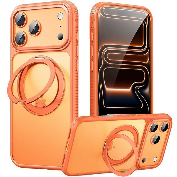Чохол Ummi Stylish with MagSafe Ring для Apple iPhone 17 Pro / 18 Pro (6.3") Orange 777-11191 фото