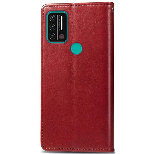 Шкіряний чохол-книжка GETMAN Gallant (PU) для Umidigi A9 Red 777-06508 фото