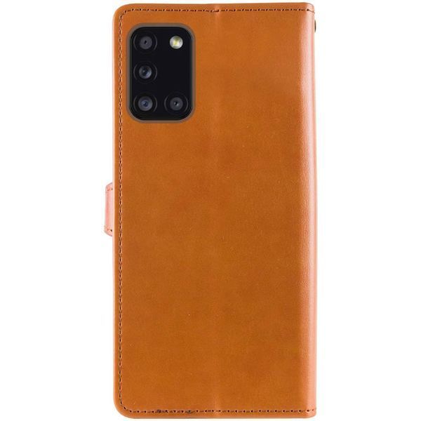 Шкіряний чохол-книжка GETMAN Gallant (PU) для Samsung Galaxy A31 Brown 777-06558 фото