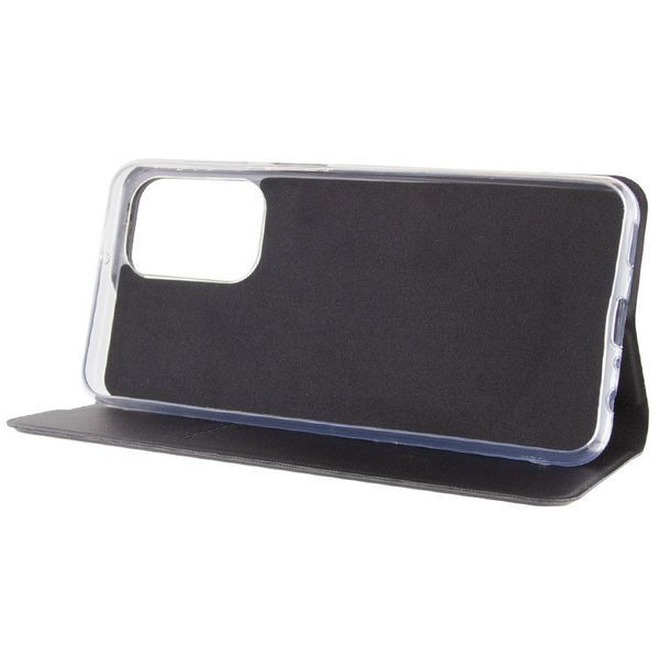 Кожаный чехол-книжка GETMAN Elegant для TECNO Camon 19 Черный 555-01577 фото