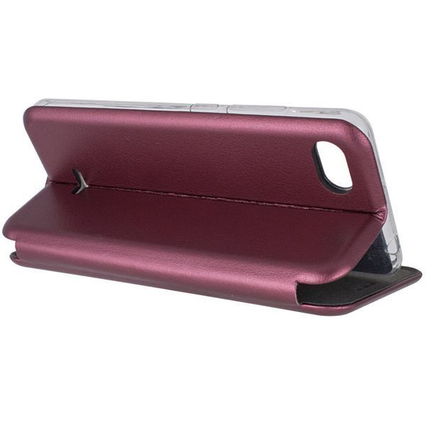 Кожаный чехол-книжка Classy для Xiaomi Redmi 6A Maroon 777-06101 фото