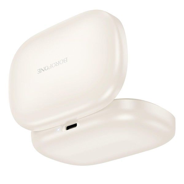 Беспроводные наушники BOROFONE BW73 Lucky Open True Wireless BT headset Milky White 656-01603 фото