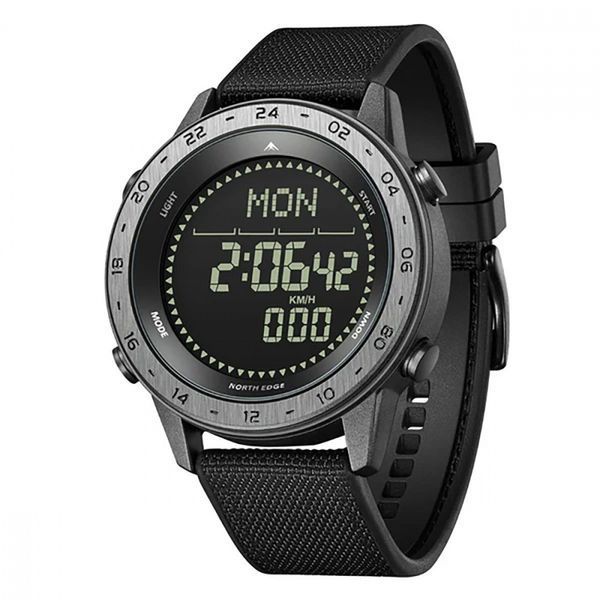 Цифрові Годинники NORTH EDGE TANK 3 Black 301-00025 фото